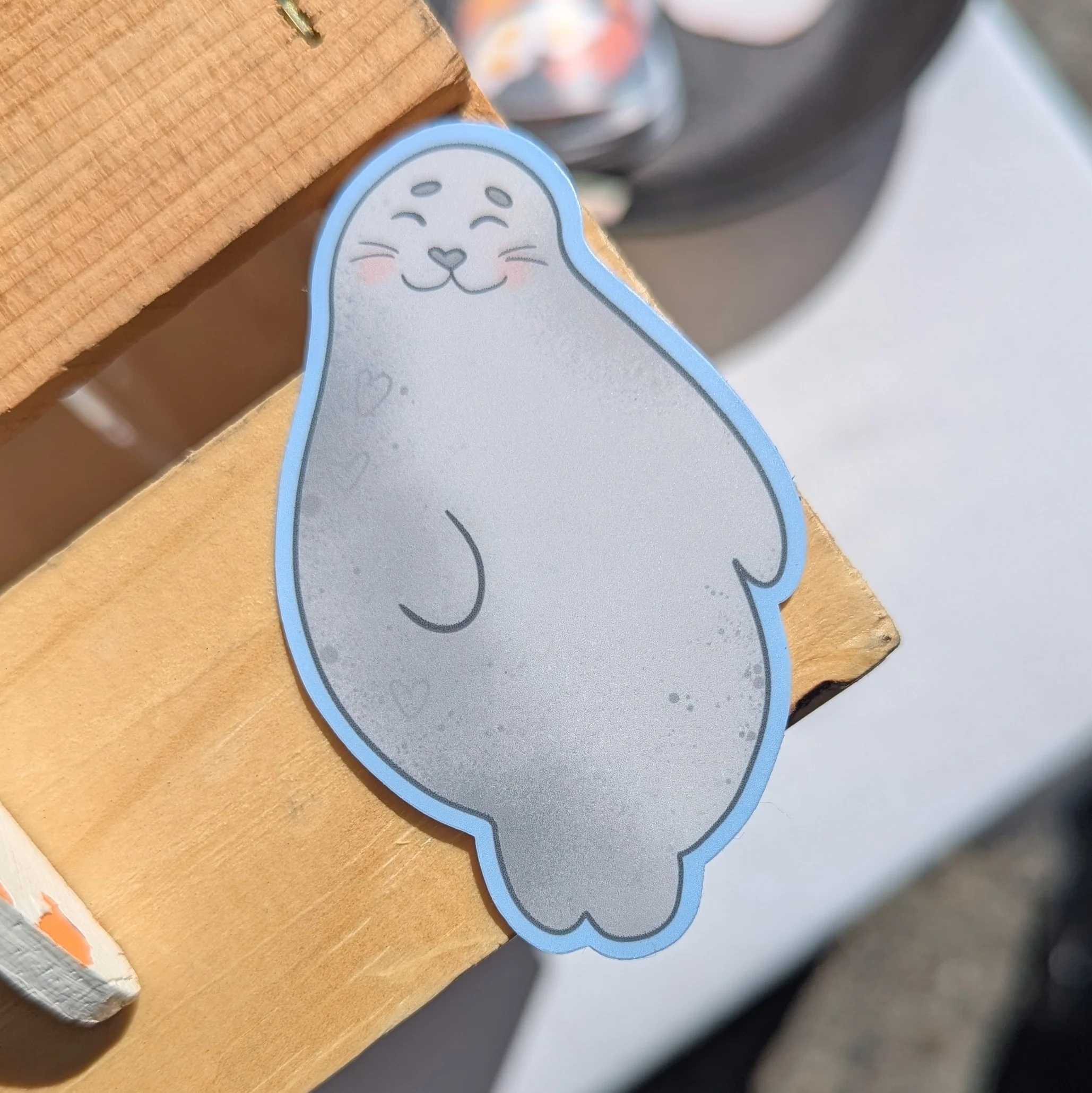 Grey Seal Sticker