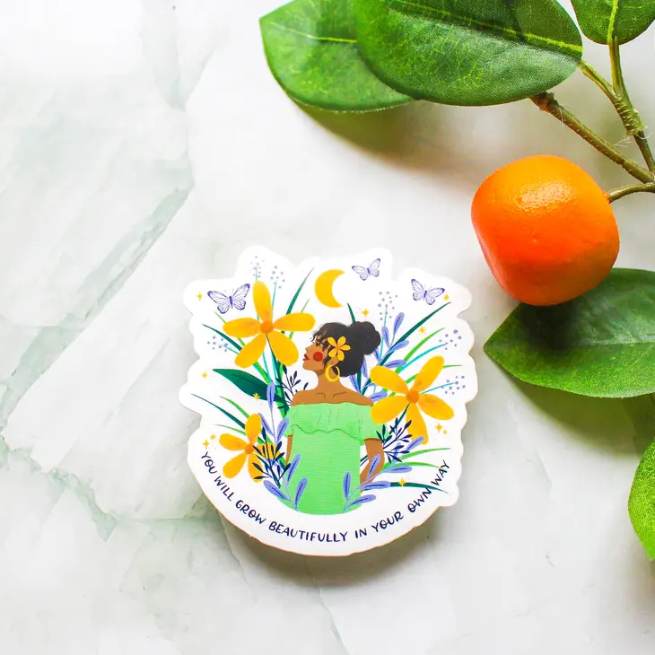 Grow Your Own Way Sticker - Image 2