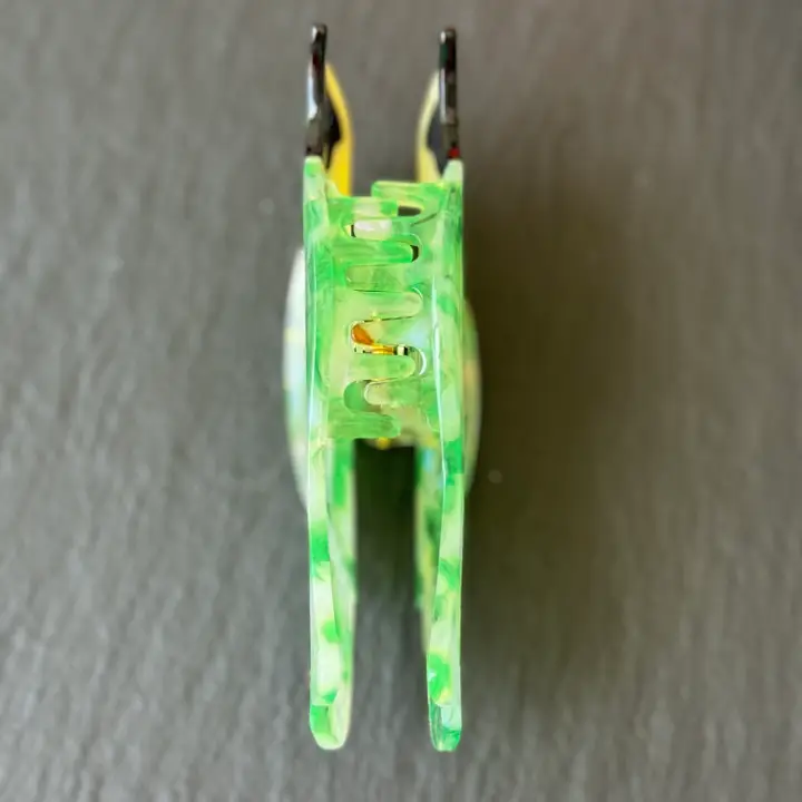Hair Claw - Green Bird - Image 2
