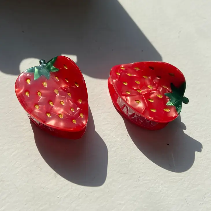 Hair Claw - Strawberry - Image 2