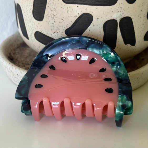 Hair Claw - Watermelon
