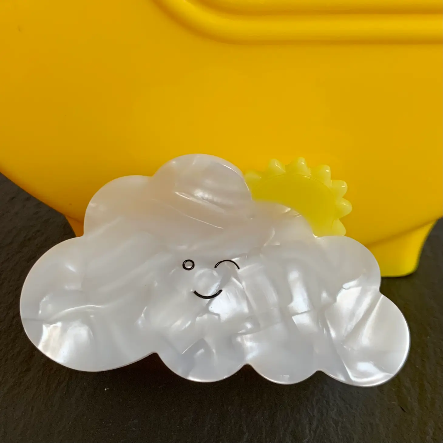 Hair Claw - Weather Cloud Sun - Image 2