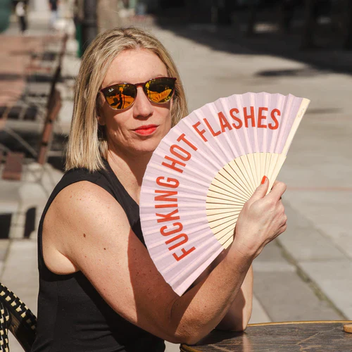 Hand Fan - Fucking Hot Flashes - Image 2
