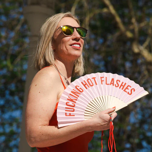 Hand Fan - Fucking Hot Flashes - Image 3
