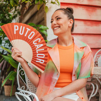 Hand Fan - Puto calor - Image 2