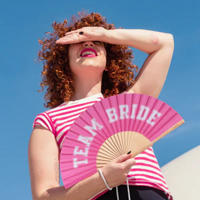 Hand Fan - Team Bride - Image 3