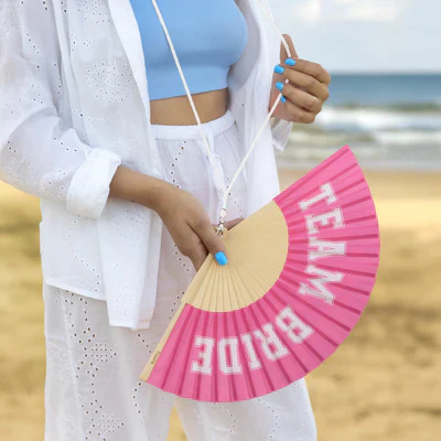 Hand Fan - Team Bride - Image 4