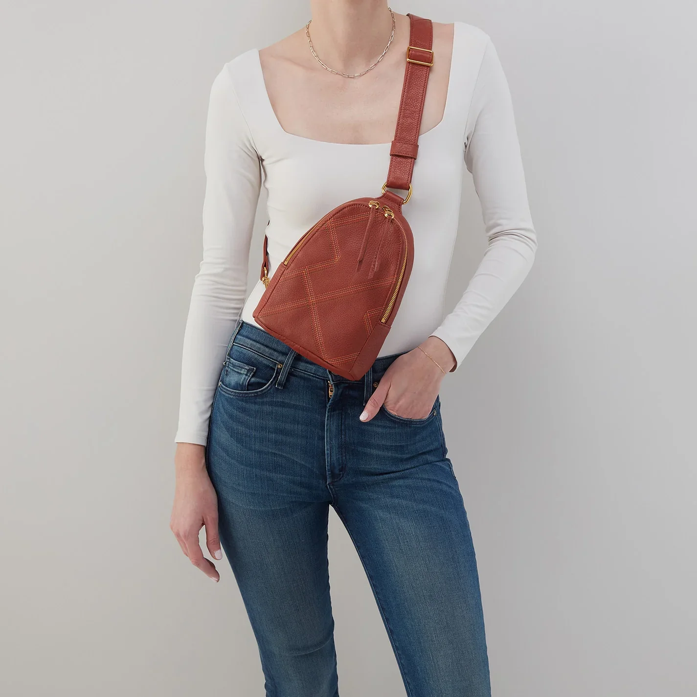 Hobo Fern Sling - Rust - Image 2