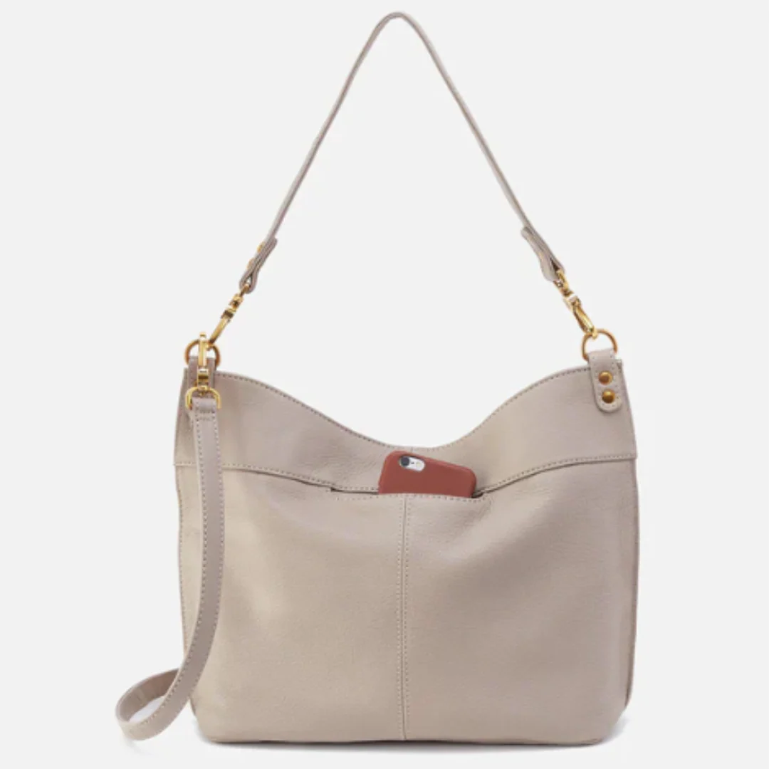 Hobo Pier Shoulder Bag - Taupe - Image 2