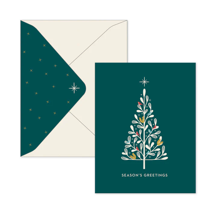 Holiday Tree: Season’s Greetings Note Cards - Image 3