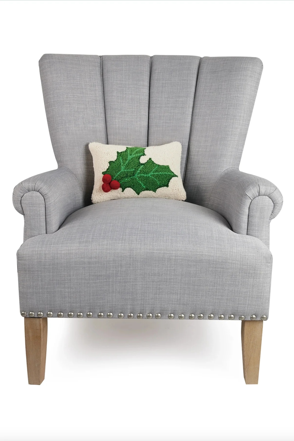 Holly w/ Pompom Hook Pillow - Image 3