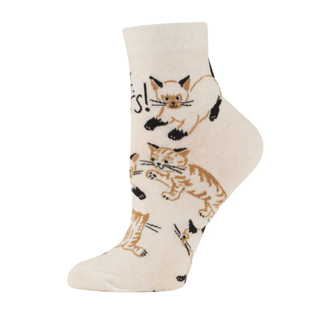 Holy Sh*t Cats! Women's Ankle Socks - Image 3