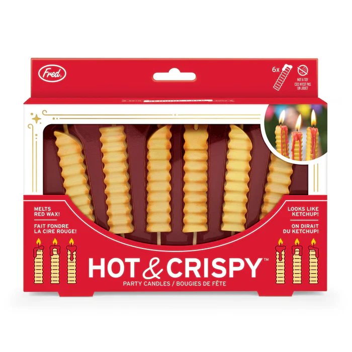 Hot And Crispy - French Fry Party Candles - Image 6