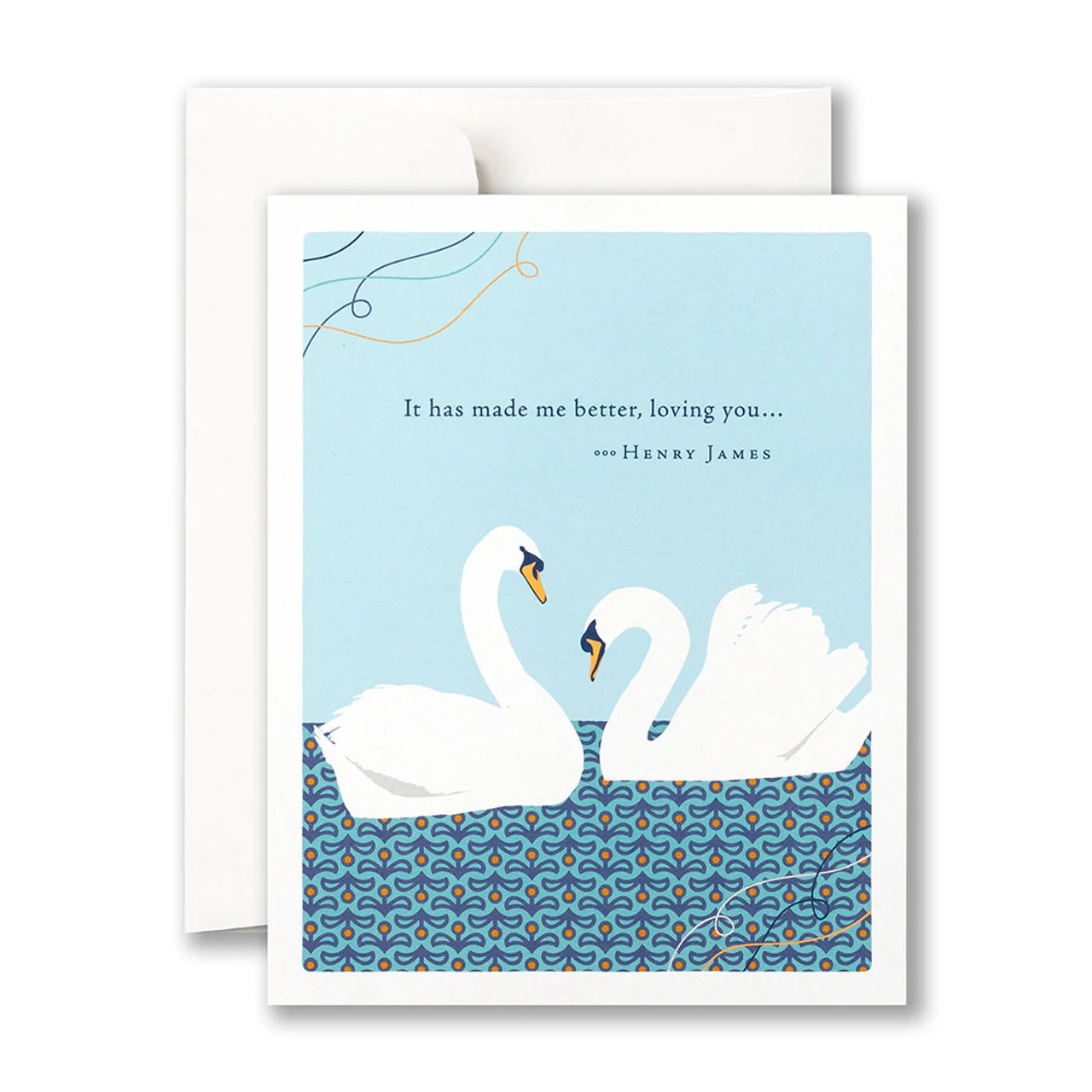 It has made me better, loving you - Romance Card