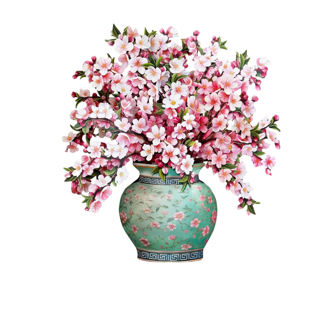 Japanese Cherry Blossoms  FreshCut Paper Card - Image 2