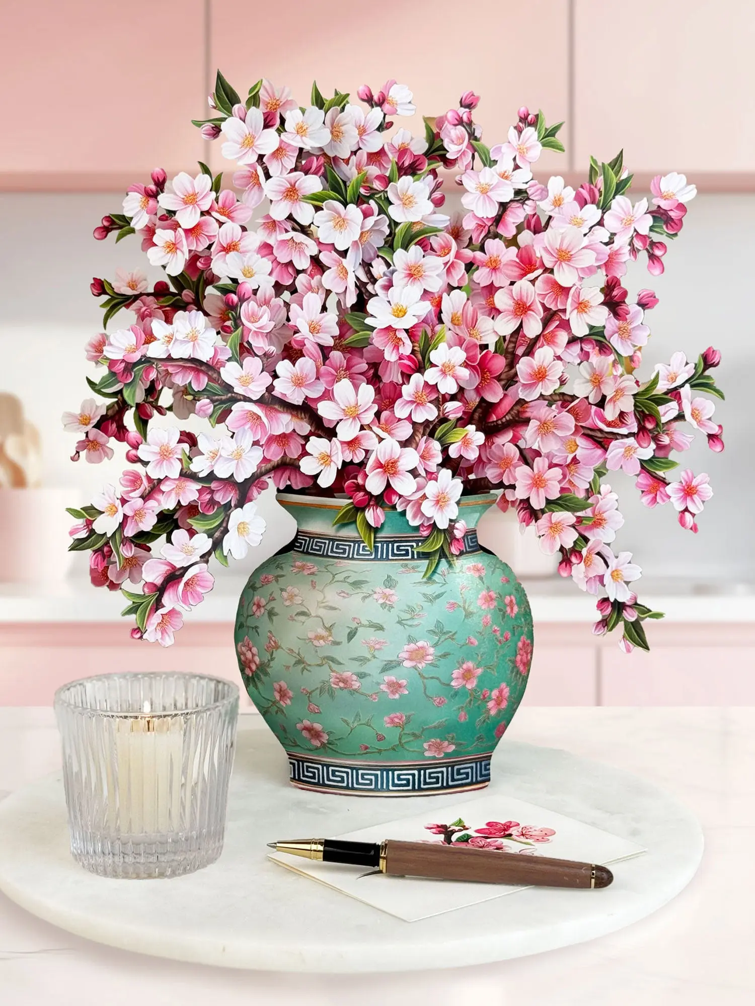 Japanese Cherry Blossoms  FreshCut Paper Card - Image 4