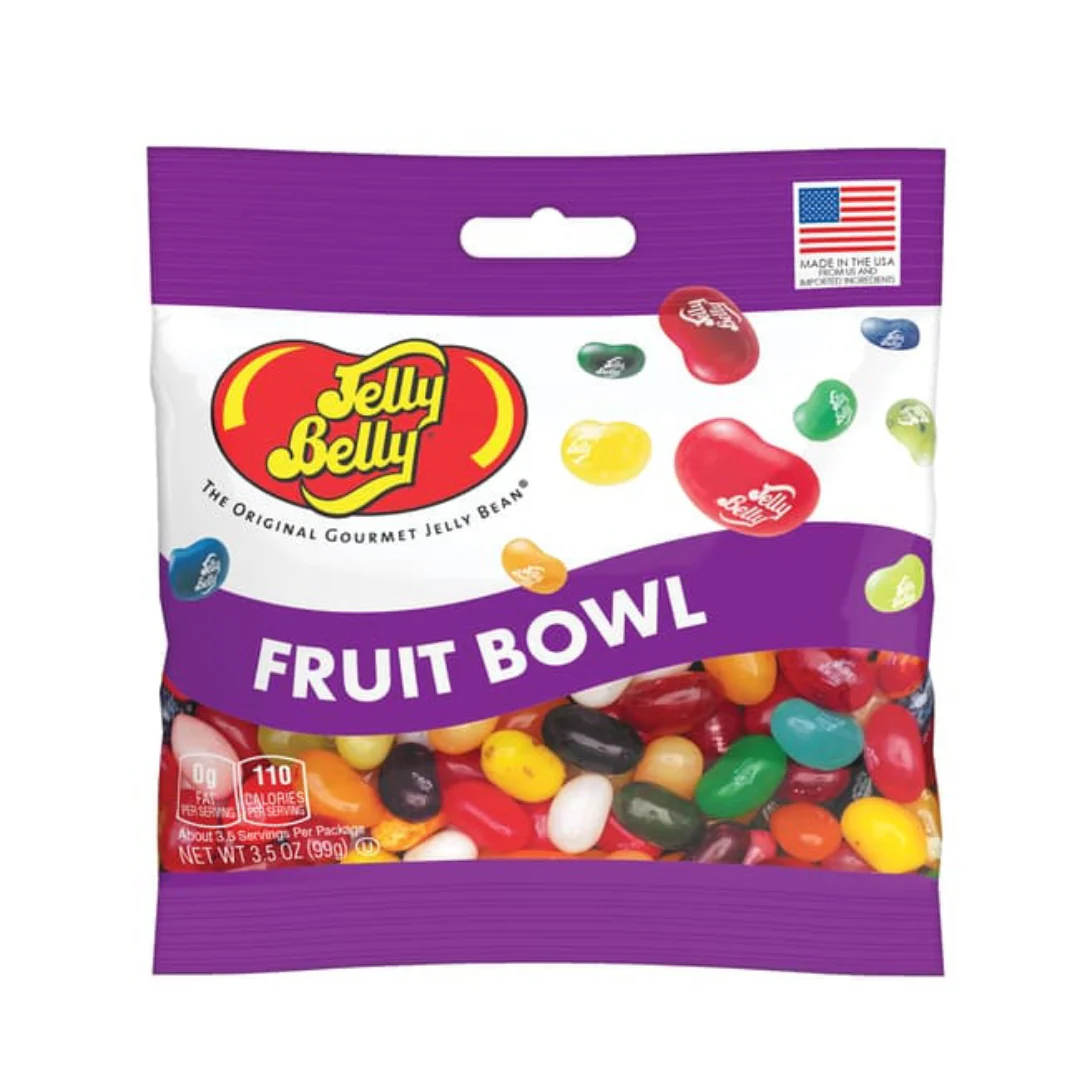 Jelly Belly 3.5oz Bag - Fruit Bowl