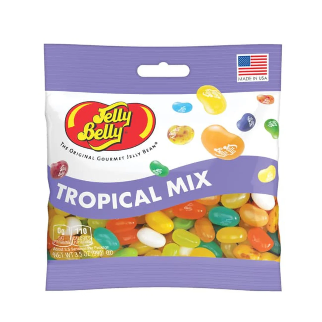 Jelly Belly 3.5oz Bag - Tropical Mix