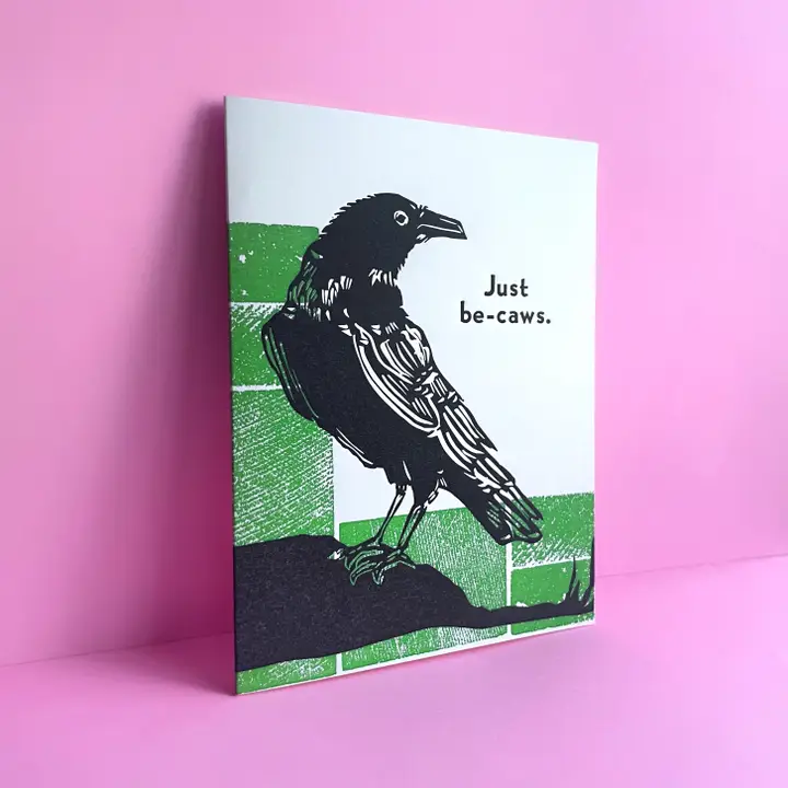 Just Be Caws Card - Image 2