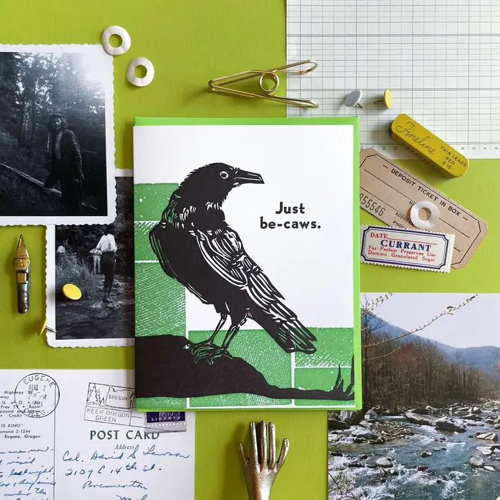Just Be Caws Card - Image 3