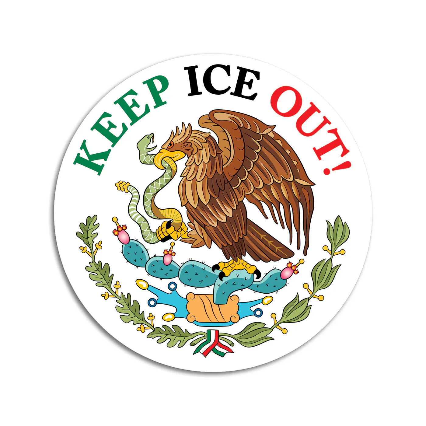 Keep Ice Out Die Cut Sticker - Image 2