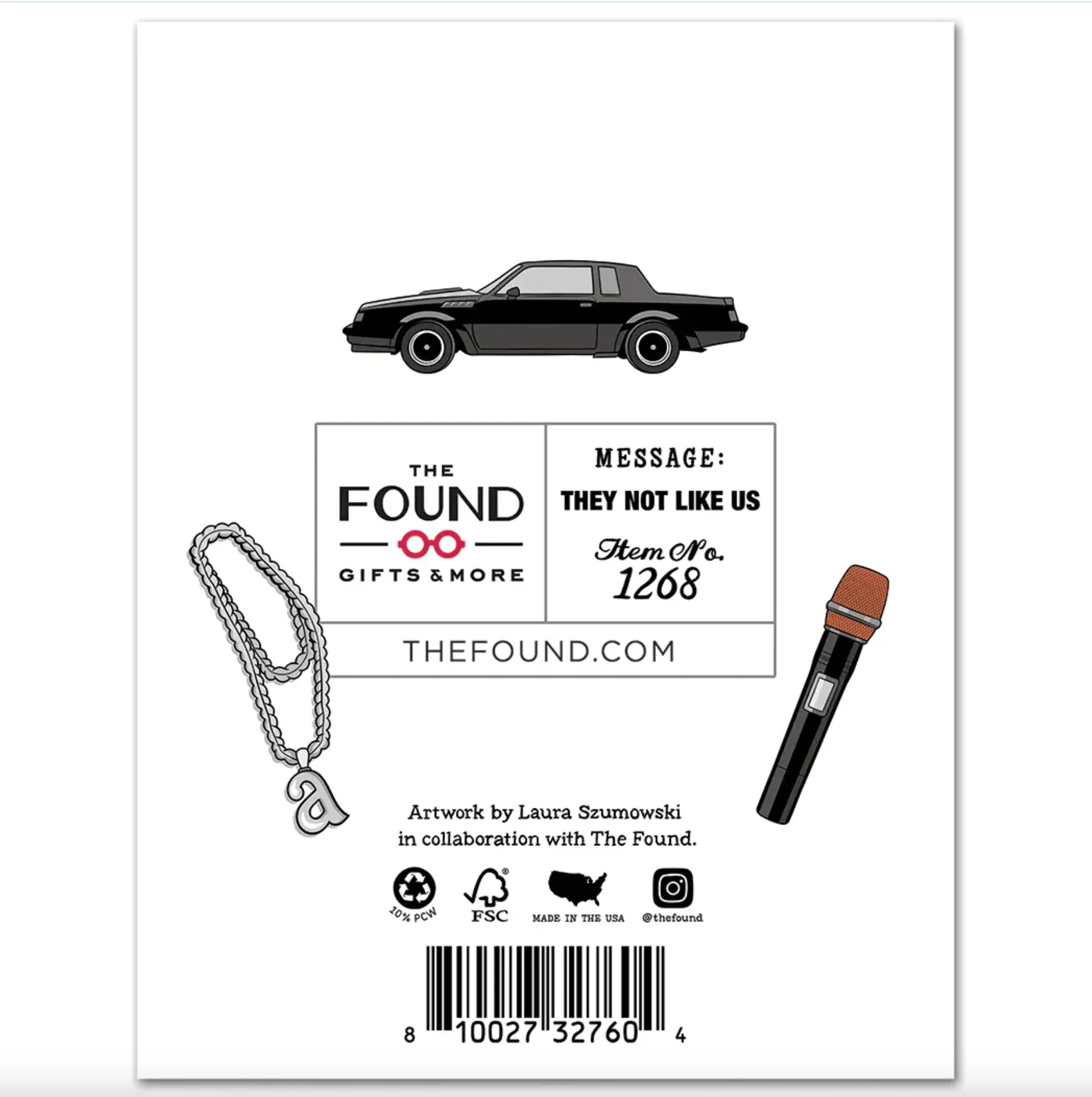 Kendrick They Not Like us Birthday Card - Image 3