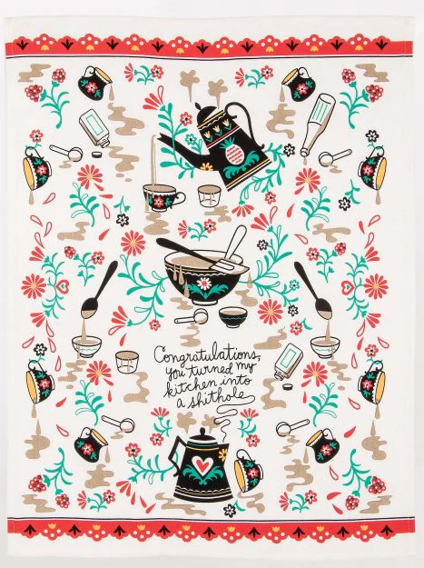 Kitchen Sh!thole Dish Towel - Image 2