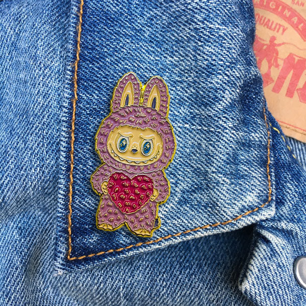 Labubu Heart Pin - Image 2