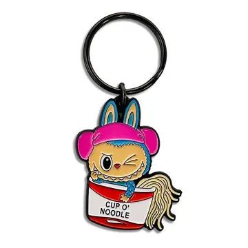 Labubu Ramen Noodle Keychain - Image 2