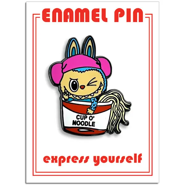 Labubu Ramen Noodle Pin
