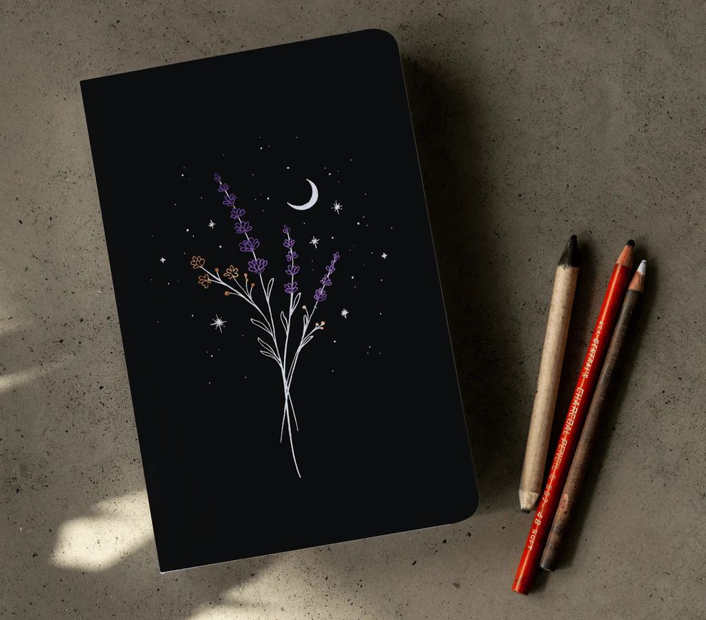 Lavender Notebook-Lined - Image 2