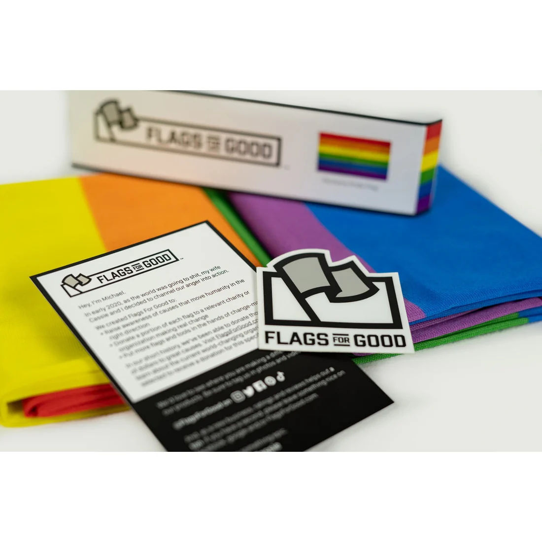 LGBTQ Rainbow Pride Flag - Image 3