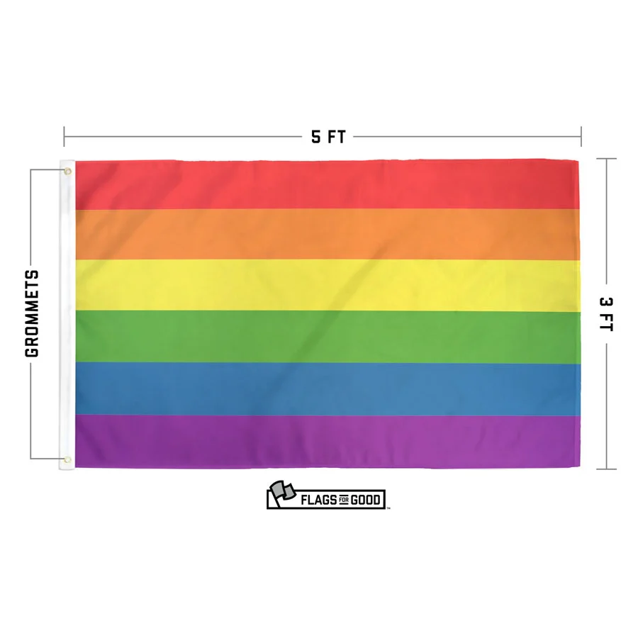LGBTQ Rainbow Pride Flag - Image 6