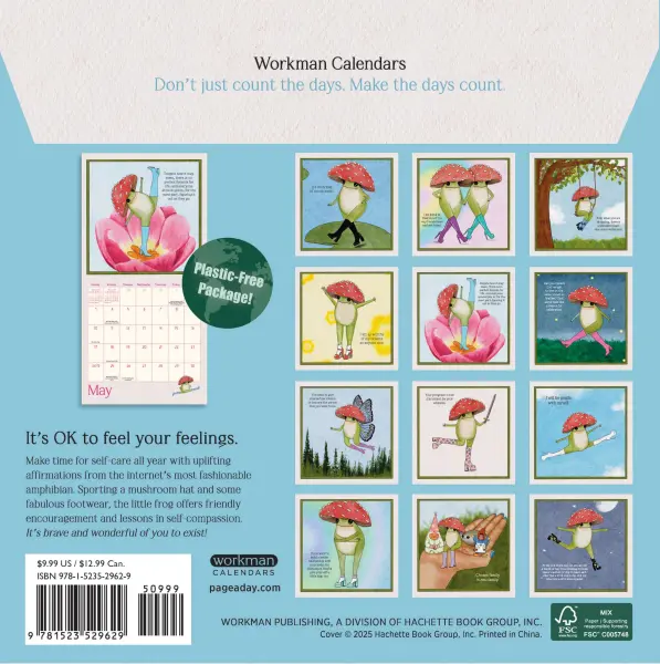 Little Frog's Guide to Self Care 2026 Mini Calendar - Image 2