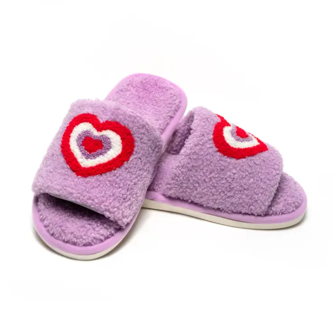 Living Royal Slide Slippers - Hearts - Image 2