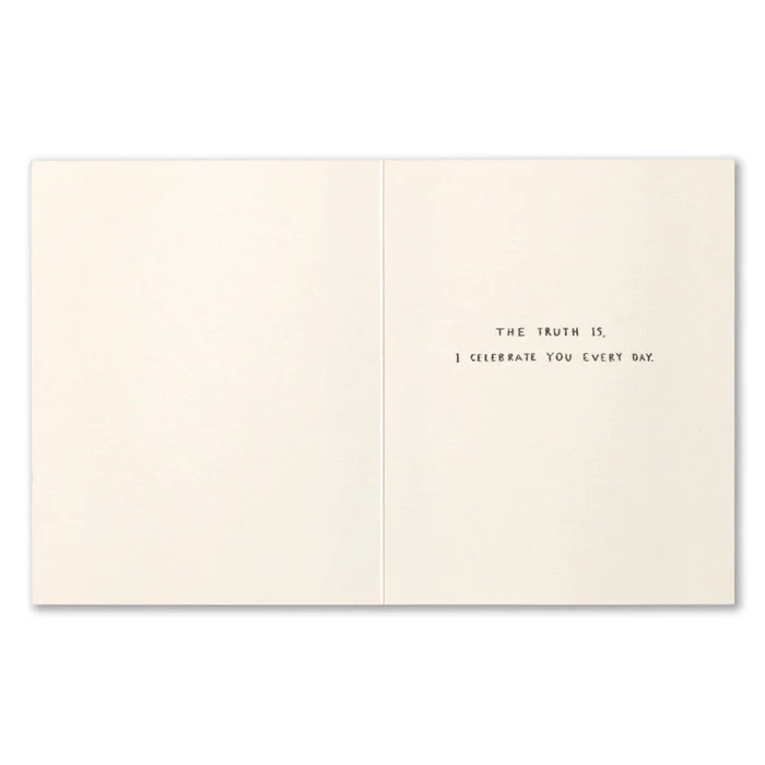 LM Card - I know it's your birthday, but - Image 2