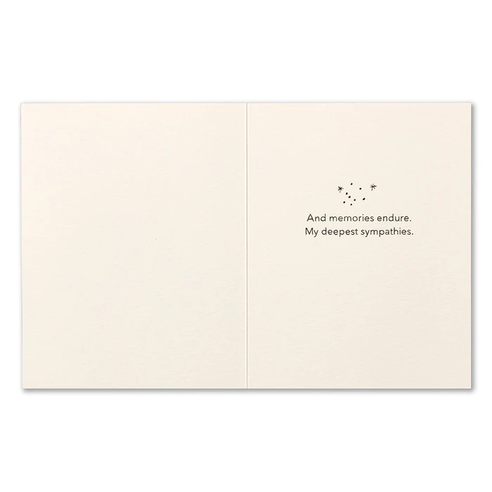 Love Persists... - Sympathy Card - Image 2