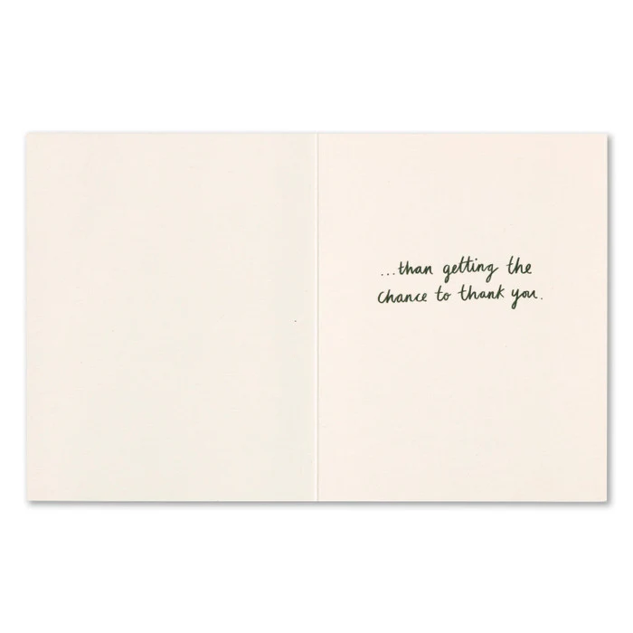 Nothing Delights Me More... - Thank You Card - Image 2