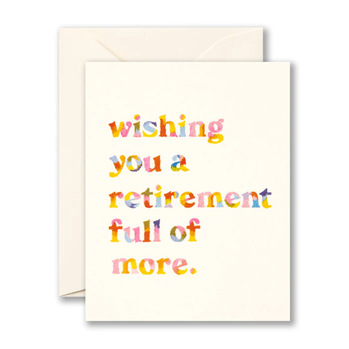LM - Wishing You A Retirement Full of More Card