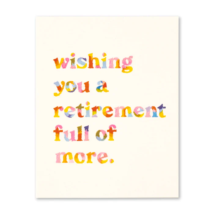 LM - Wishing You A Retirement Full of More Card - Image 3