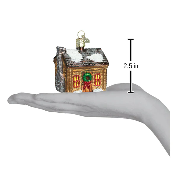 Log Cabin Ornament - Image 2