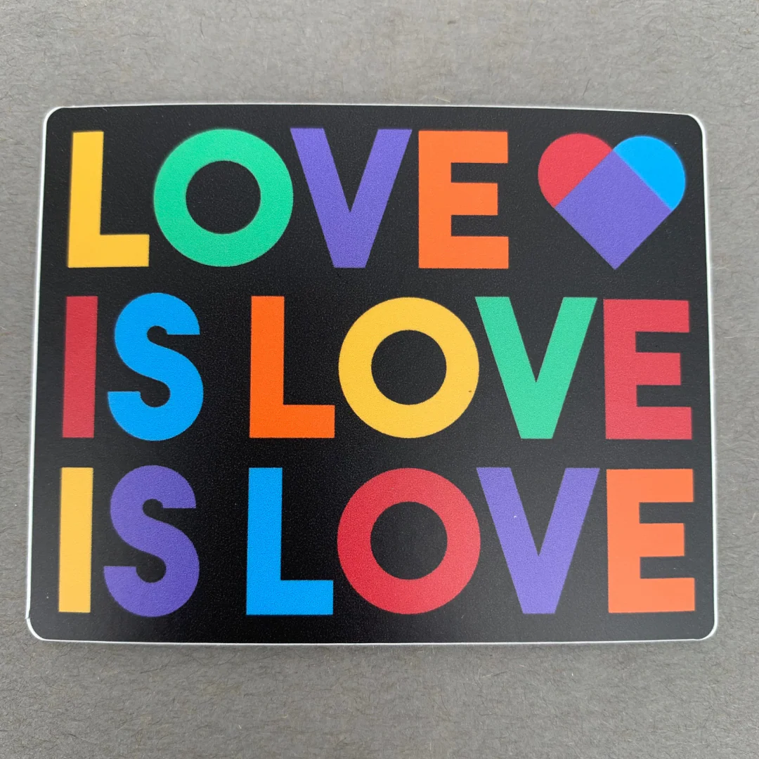 Love is Love Sticker - Image 2