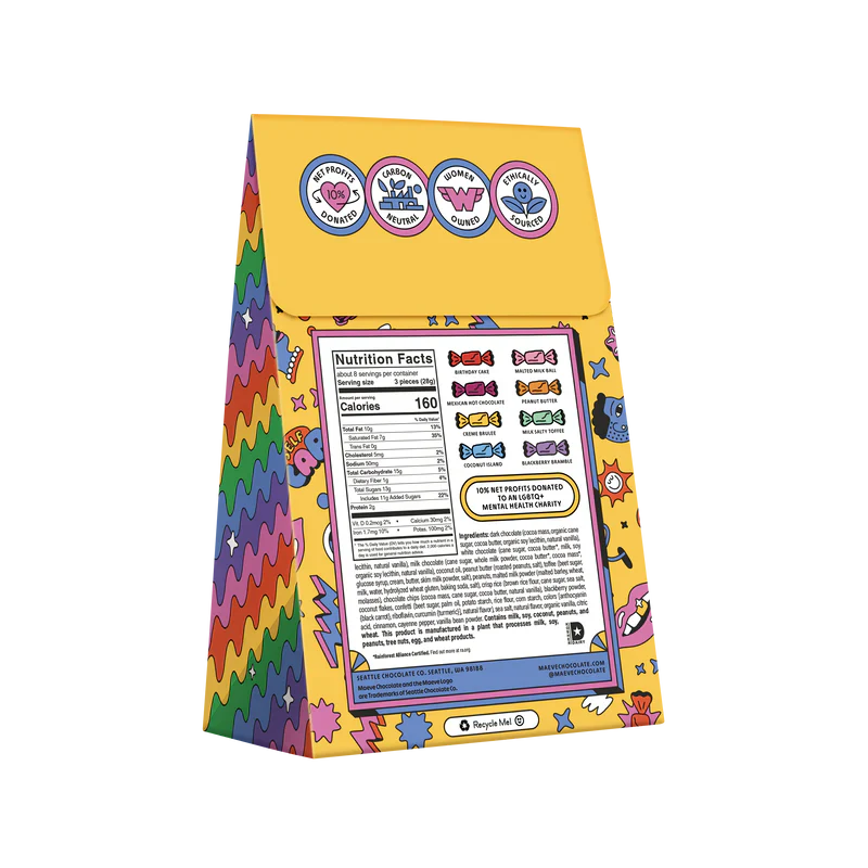 Maeve Loves You Pride Chocolate Bonbon Box - Image 5