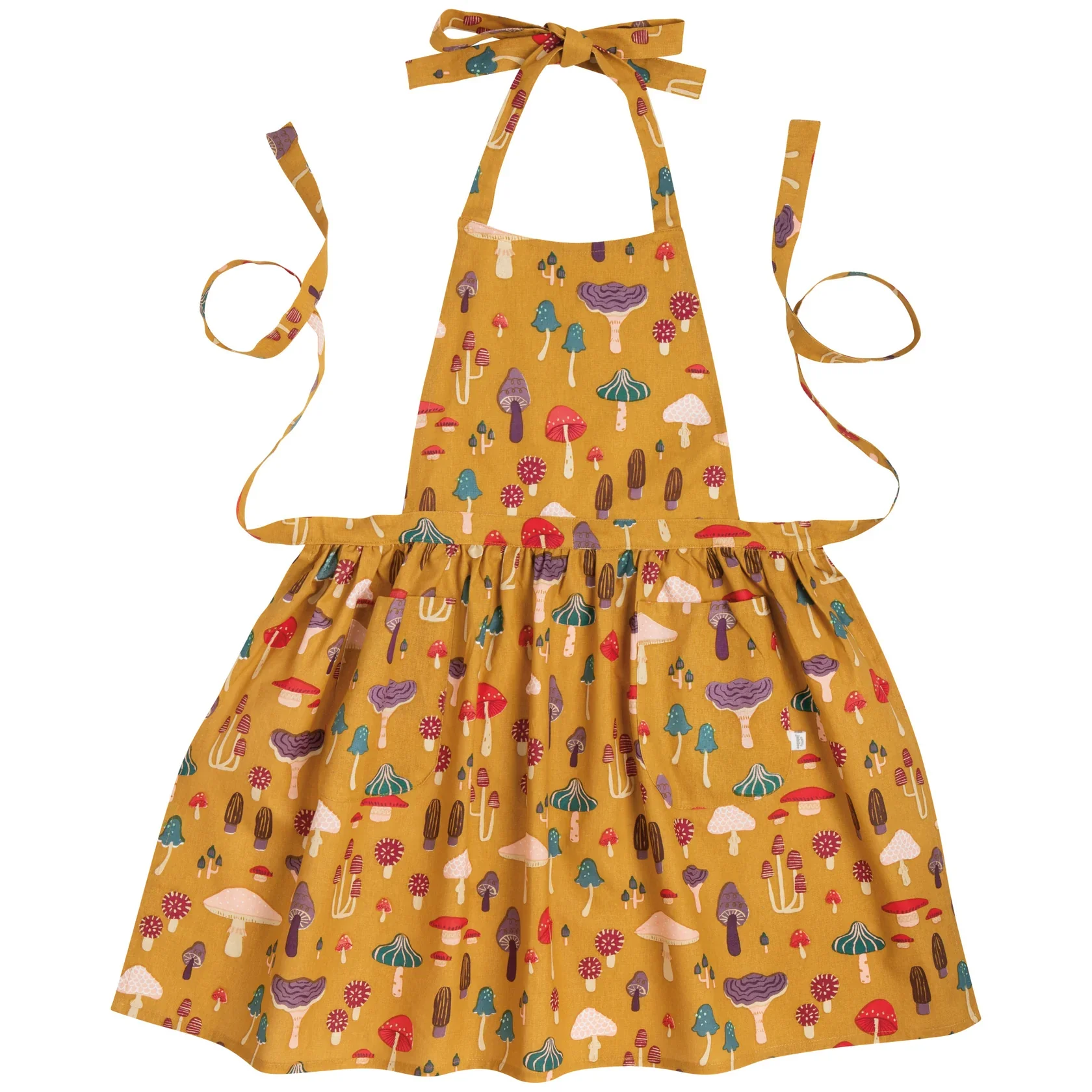 Maisie Apron in Mushroom Gems - Image 2