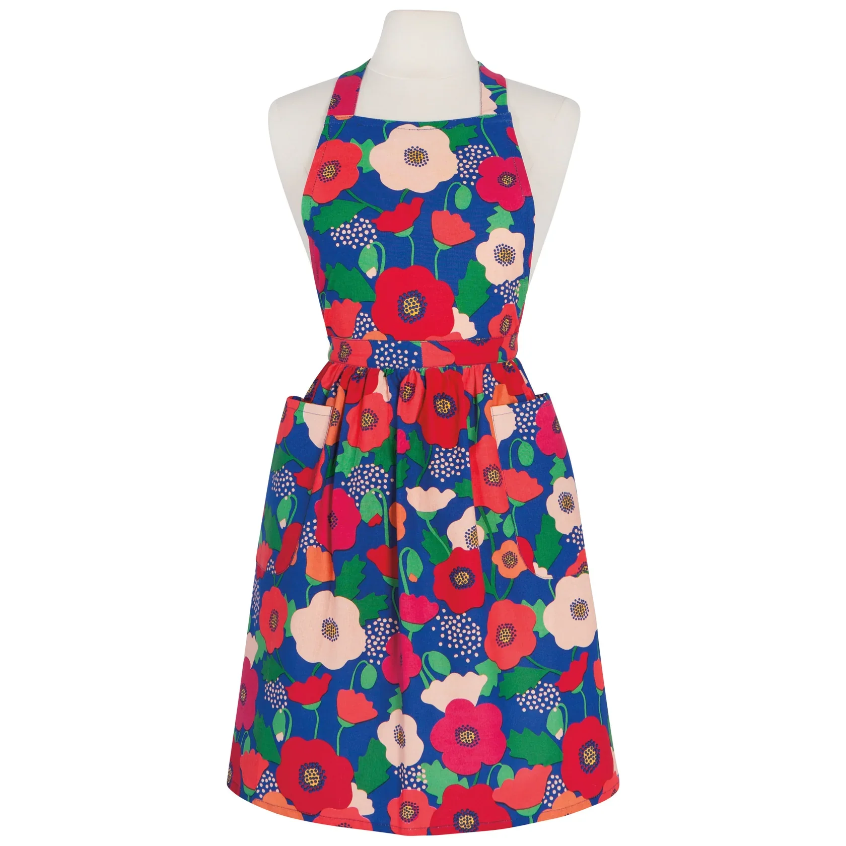Maisie Apron in Poppy