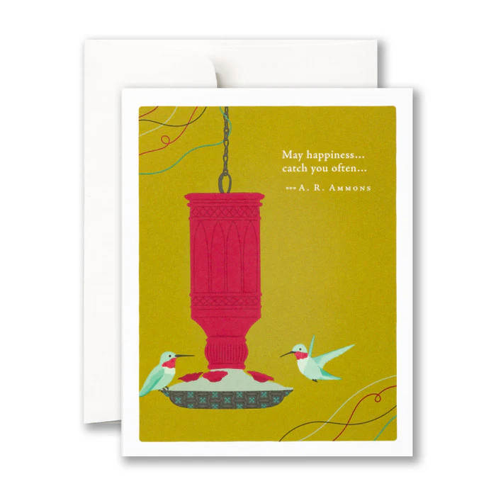 May happiness catch you often - Birthday Card