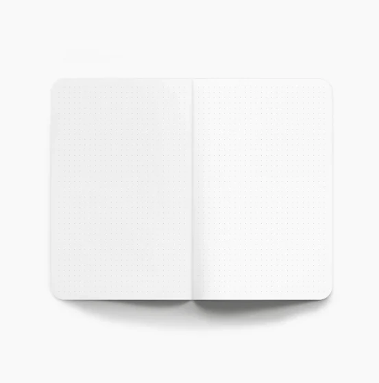 Medium Layflat Notebook - Wobbly Ovals - Image 2