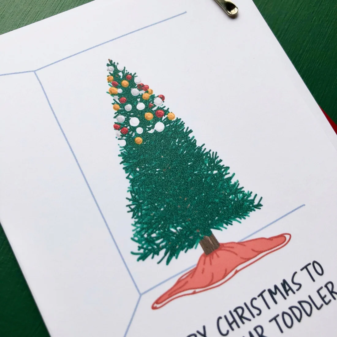 Merry Christmas to You and Your Toddler Card - Image 3