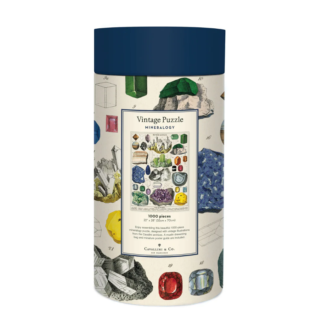 Cavallini & Co. 1000 Piece Puzzle - Mineralogy - Image 3