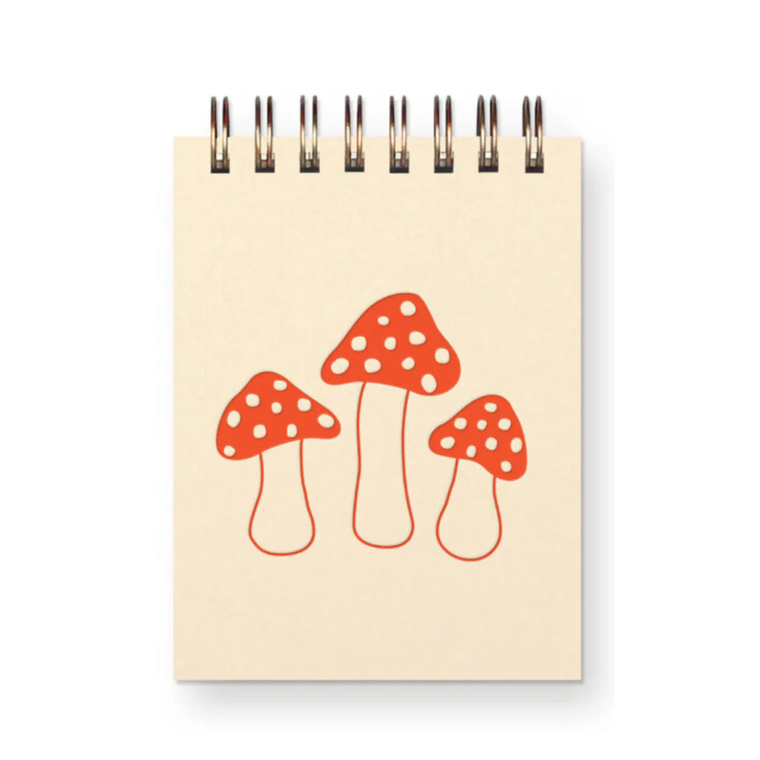 Mini Jotter - Mushroom French Vanilla